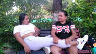 puta colombiana encara a la amante de su esposo