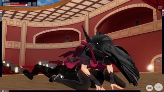 Rory Mercury pussy licking