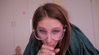 MORNING SUCK. FUCKED HER MOUTH