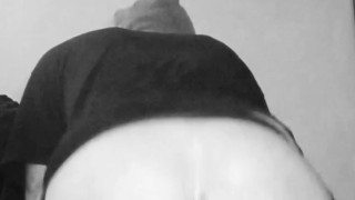 Straight boy secretly rides BBC dildo balls deep. Discreet BBC slut in training