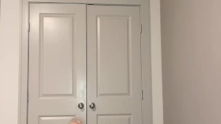 Crossdresser self bondage gone wrong