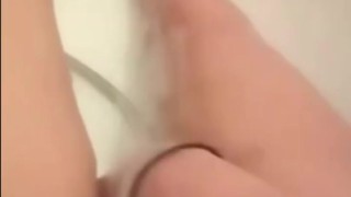 finger my pussy in the shower