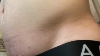 Inflating My Belly With Whipped Cream~