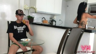 PATRAO METENDO O PAU DURO NA DIARISTA