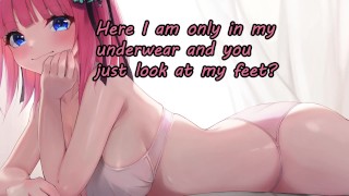 Anime Feet JOI for feet loving gooners (femdom, domination, feet fetish, Edging)