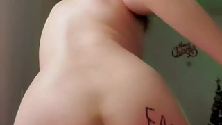 Japanese femboy twerking on big black dick
