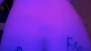 Japanese femboy bouncing juicy ass on big black dick