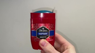 Macrophilia - trapped in giants armpit and deodorant roll