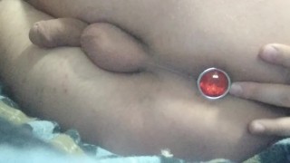 Femboy develops anal hole