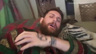 My best friend comes back from Australia to rim and fuck my ass