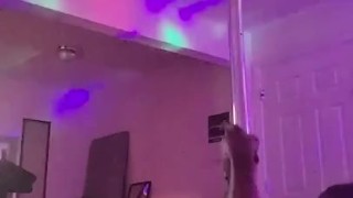 Male pole dancer..lol