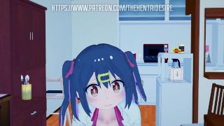 POUDING MIHARI OYAMA 💦 ONIMAI HENTAI