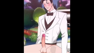 [HENTAI YAOI] The prince sucked the prince's dick