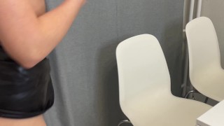 Its Much better to Cum on her Glasses than to go to work