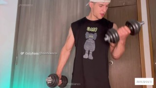 hot body oiled hot guy make you cum