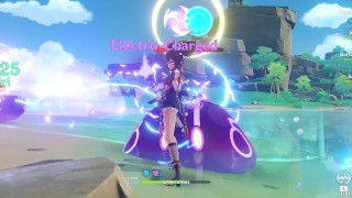 Xinyan ryona + ragdoll (English, Chinese) - Genshin Impact
