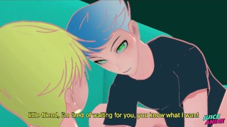 MY STR8 FRIEND EP 03 - My straight friend helped me order food on the app - Hentai Yaoi - JUICE ANIM