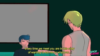 MY STR8 FRIEND EP 03 - My straight friend helped me order food on the app - Hentai Yaoi - JUICE ANIM