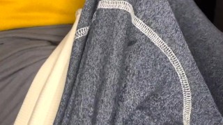 Precumming in Jeans While Trying to Read a Book