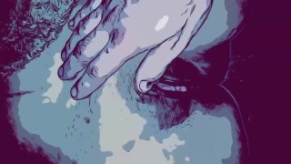 Asian Slut Gets Fucked By A Big Hairy Cock (Comic Book Style)