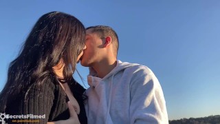 Tinder girl and I were horny and didn't care being in a public park