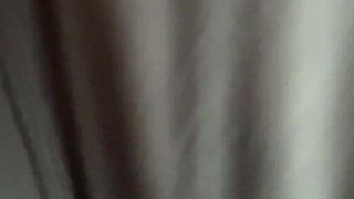 Clothed Boner and Precum Play