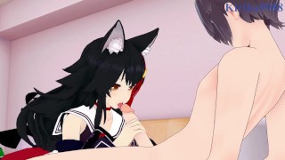 Rực Lửa Phòng Ngủ Cùng Hololive VTuber Ookami Mio