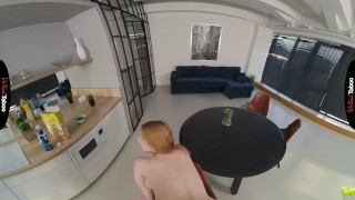 VIRTUAL TABOO - Redhead Cooks Something Special