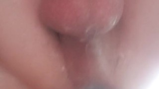 Bad dragon shower fuck