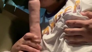 DAY 1 DEEP THROAT TRAINING - GETTING SLOPPY & MESSY IN PUBLIC