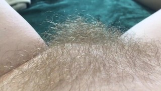 Blonde Hairy Bush ( Sensual Lotuses, Kiki Seraf Solo Pussy Video)