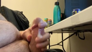 Cum Compilation #1 Solo Male Jacks Off Fat Girthy Cock Edging Until Huge Cumload Explodes On NoFap