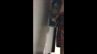 pissing on my bedroom wall