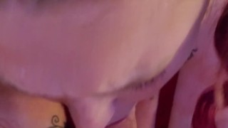 Sucking Daddy before a fuck session 4k POV