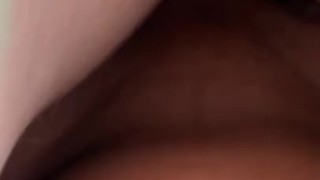 Fucking hot babe while boyfriend is asleep