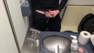 Needed to cum while on the train