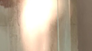 CHUBBY BOY TAKING A SHOWER