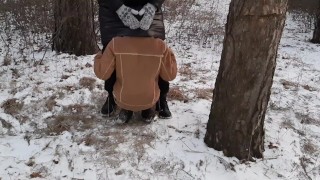 In the forest, a stranger sucked my clitoris - IkaSmokS