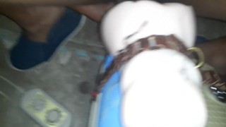 BIG cumshot from Pocket Pussy Machine