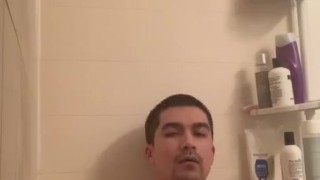 strokin in the bath