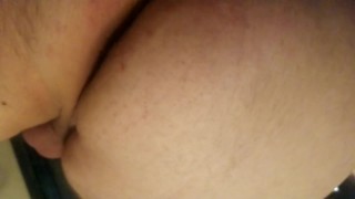 Daddy playing with ass