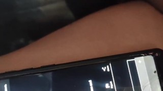 MASTERBATING USING MY BROKEN PHONE