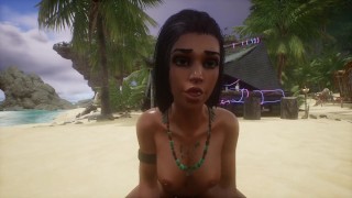 Ebony Latina Asian Lesbian Threesome