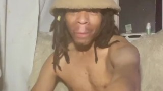 Tried to cum but the neighbors dog