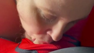 CUM ON BIG BBW TITS POV BLOWJOB 😻💦💦