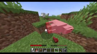Lil Nas X plays Minecraft while eating ass