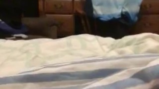 I am playing with my cock