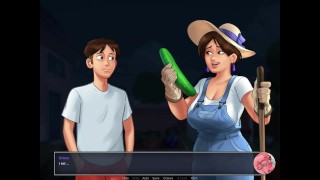 Summertime saga #2 - stepsister in the shower - Gameplay commented