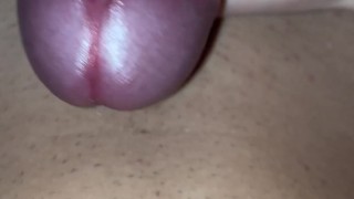 Masturbating quietly and cumming so my friend doesn't notice