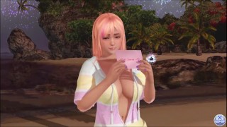 Dead or Alive Xtreme Venus Vacation Honoka Valentine's Day Pose Cards Fanservice Appreciation